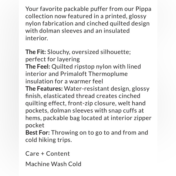 Free People Scrunchy Glossy Pippa Packable Puffer Jacket - Picture 9 of 9